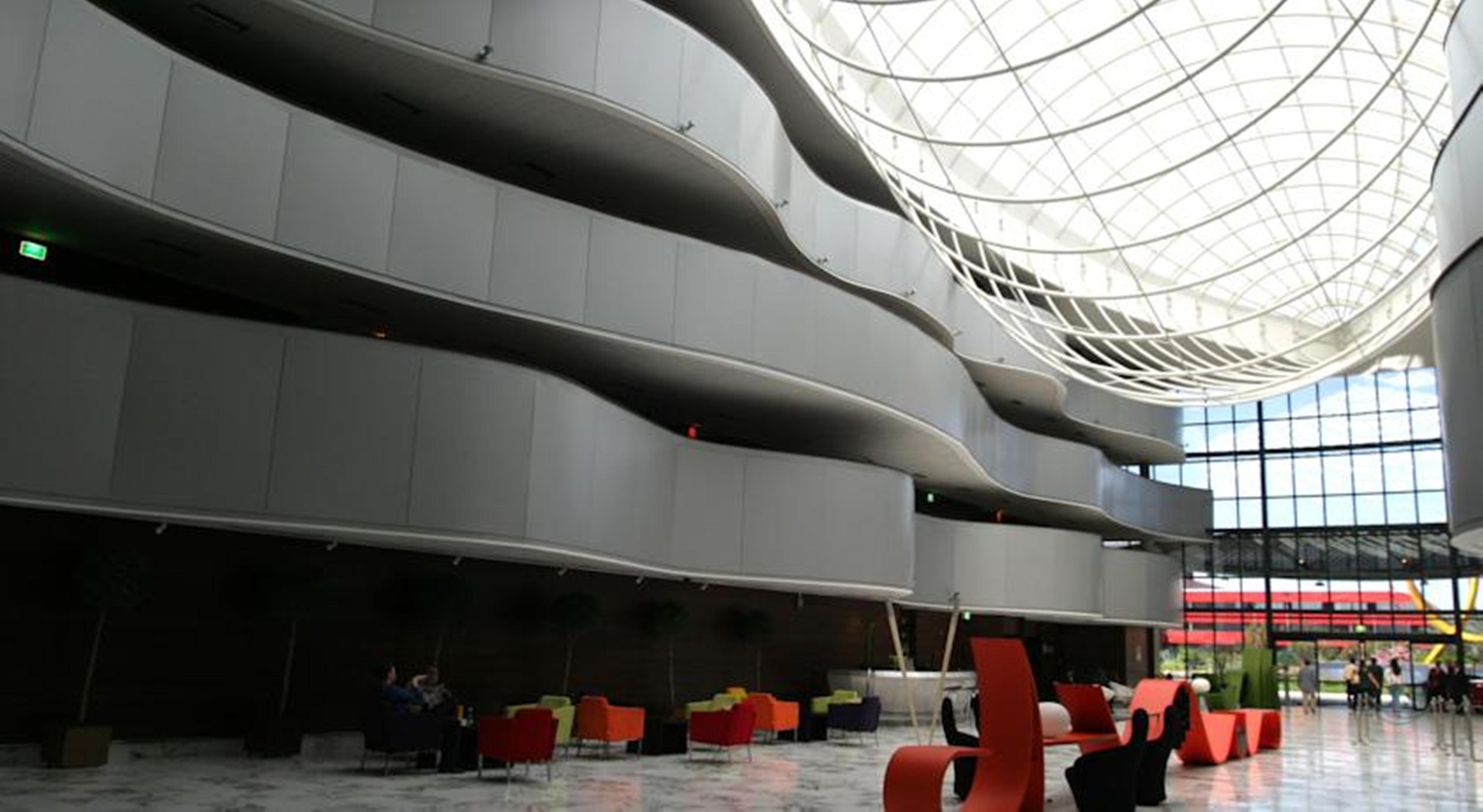 로열 튤립 브라질리아 알보라다 호텔 외부 사진 The interior of the library