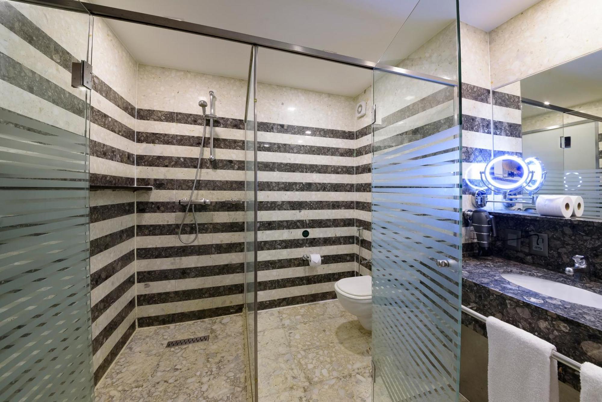 로열 튤립 브라질리아 알보라다 호텔 외부 사진 A shower enclosure